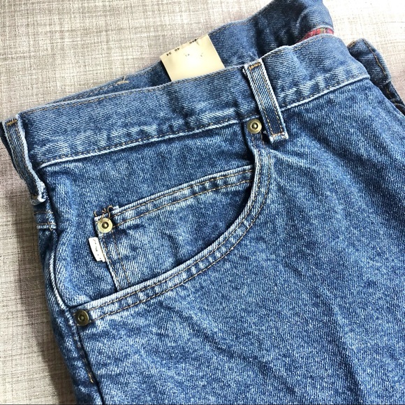 Vintage NWT LLBean flannel lined double L relaxed fit jeans, 40 x 33.5” - Picture 3 of 8